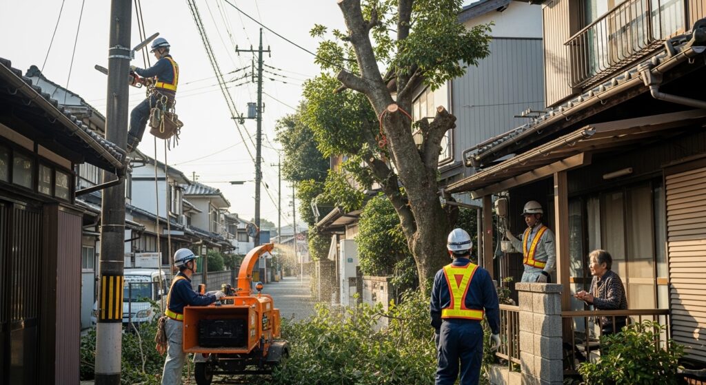 庭木の伐採は近所迷惑になる？トラブルを防ぐ方法とは