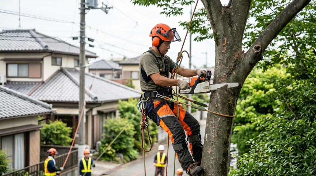伐採作業はどれくらい危険？事故を防ぐための対策とは