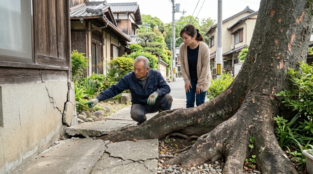 木の根が建物に影響することはある？被害と対策を解説