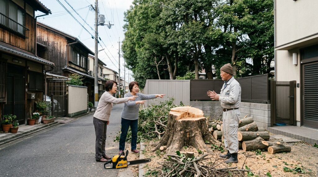木の伐採で近隣トラブルになる理由とは？事前対策を解説