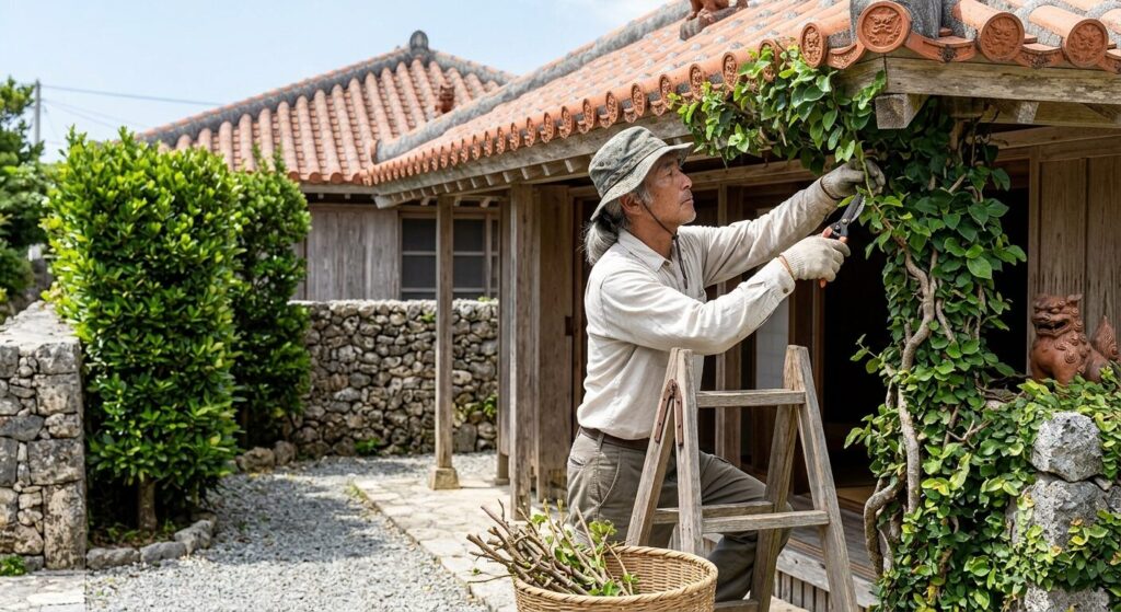 建物に絡まるつる・蔦の処理はどうする？放置で傷む前にやるべきこと
